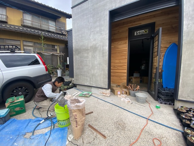 OFFICEandSHOP 常滑市外構、庭づくり　半田市外構、庭づくり　オージープランツ