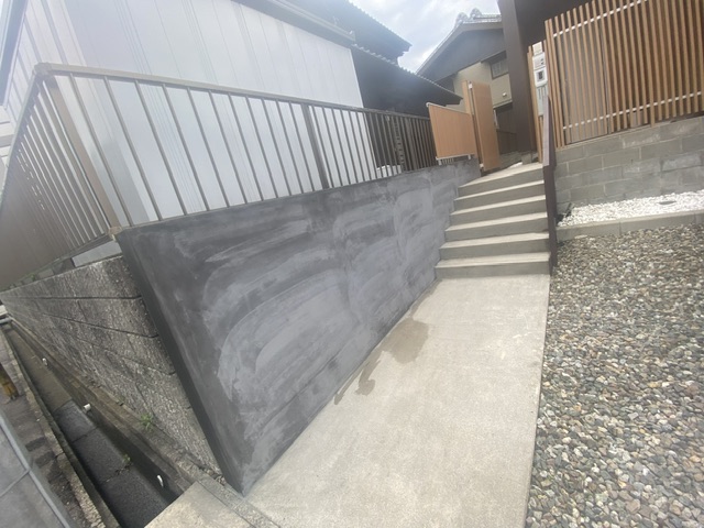 モルタル塗り